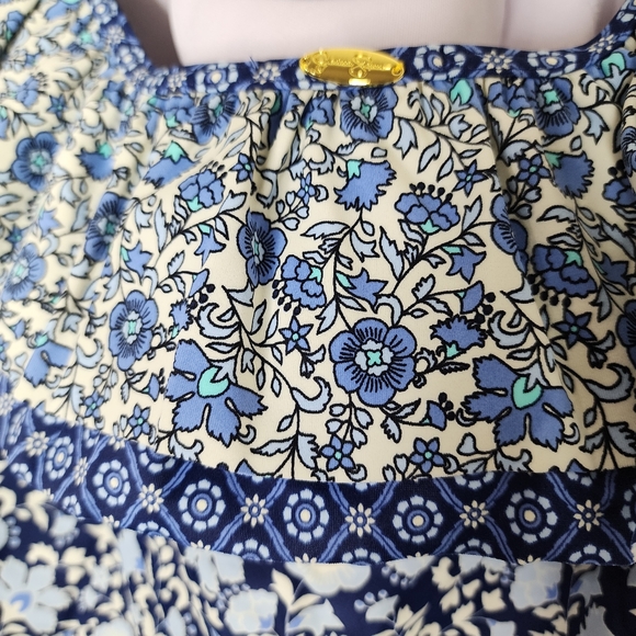 JESSICA SIMPSON Printed Off-The-Shoulder One Piece Swimsuit - Size 1X - NWT - Picture 6 of 6